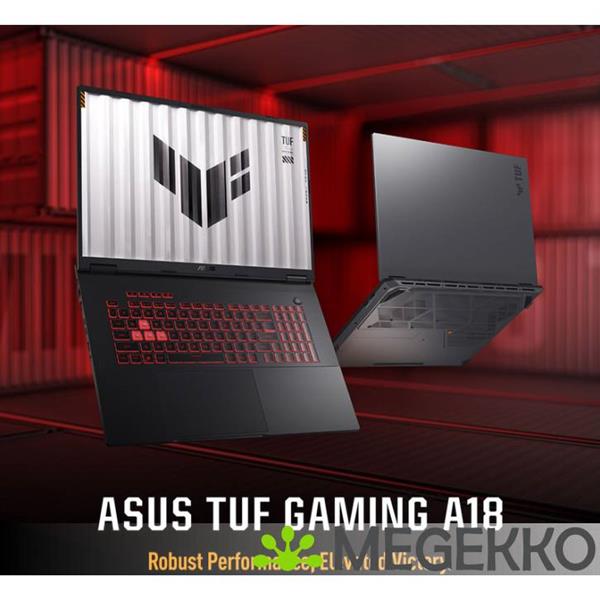 Grote foto asus tuf gaming a18 fa808um s8069w 18 amd ryzen 7 rtx 5060 computers en software overige computers en software