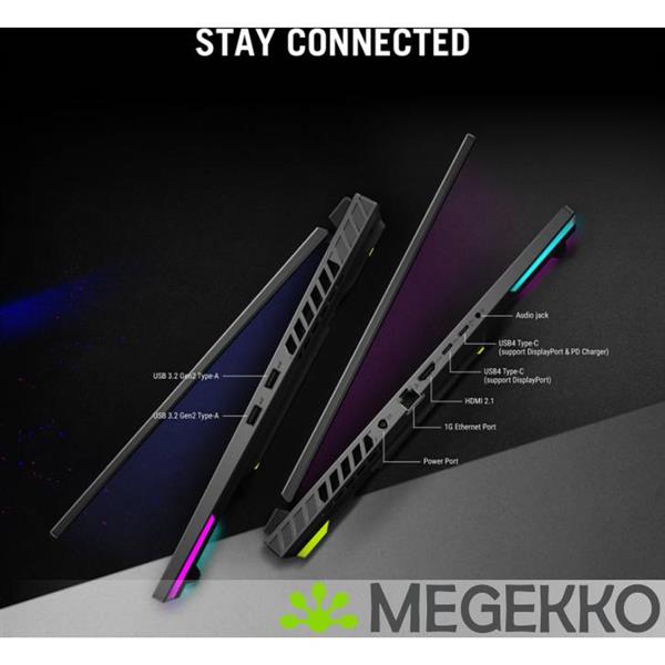 Grote foto asus rog strix g18 g814pm s8051w 18 amd ryzen 9 rtx 5060 gaming laptop computers en software overige computers en software