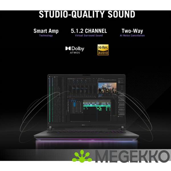 Grote foto asus rog strix scar 18 g835lw sa086w 18 core ultra 9 rtx 5080 16gb gaming laptop computers en software overige computers en software