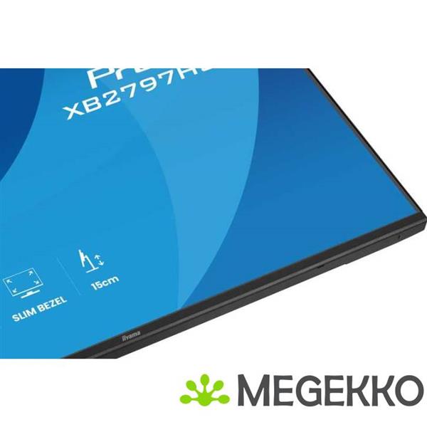 Grote foto iiyama prolite x2797hsu b1 27 full hd ips monitor computers en software overige computers en software