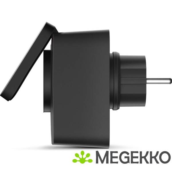 Grote foto tp link tapo p410m outdoor smart plug zwart computers en software overige computers en software