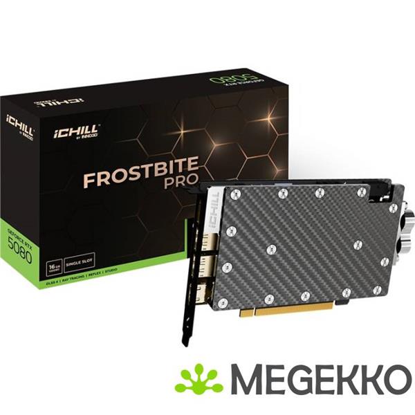 Grote foto inno3d geforce rtx 5080 ichill frostbite pro 16gb computers en software videokaarten