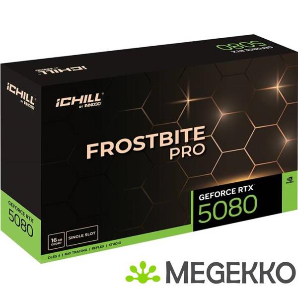 Grote foto inno3d geforce rtx 5080 ichill frostbite pro 16gb computers en software videokaarten