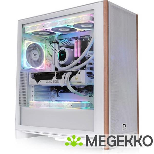 Grote foto thermaltake s370 ws snow rgb computers en software behuizingen en kasten