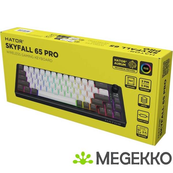 Grote foto hator skyfall 65 pro wireless gaming toetsenbord computers en software toetsenborden