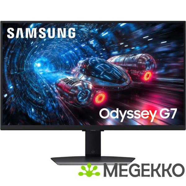 Grote foto samsung odyssey g7 ls27fg702euxen 27 4k 180hz fhd 360hz dual mode ips gaming monitor computers en software overige computers en software
