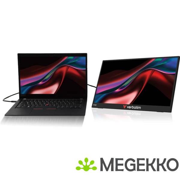 Grote foto verbatim 32401 15.6 fhd draagbare monitor computers en software overige computers en software