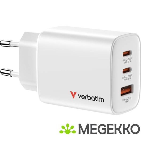 Grote foto verbatim 32353 universele oplader 65w computers en software overige
