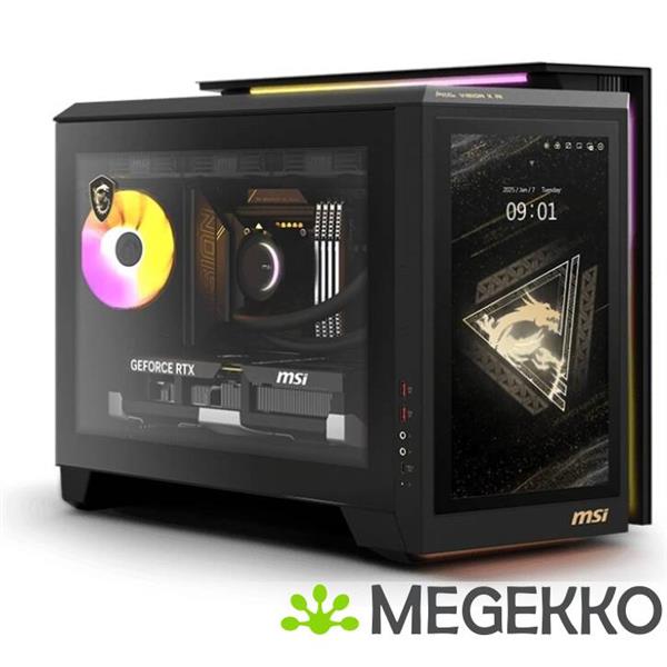 Grote foto msi meg vision x ai 2nvv7 004eu intel core ultra 7 265k rtx 5080 gaming pc computers en software overige computers en software