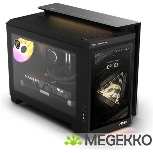 Grote foto msi meg vision x ai 2nvv7 004eu intel core ultra 7 265k rtx 5080 gaming pc computers en software overige computers en software