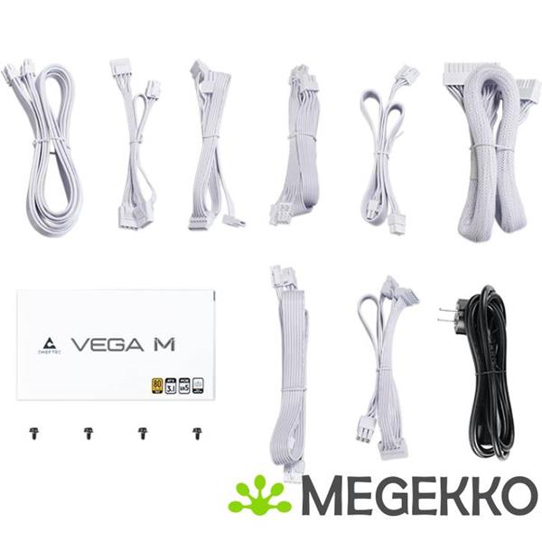 Grote foto chieftec vega m white 1000w pc voeding computers en software overige