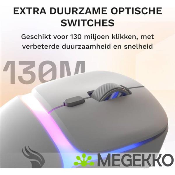 Grote foto glorious model d3 wit gaming muis computers en software overige computers en software