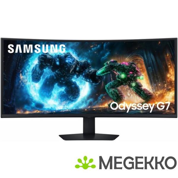 Grote foto samsung odyssey g7 ls40fg756euxen 40 wuhd 180hz va curved gaming monitor computers en software overige computers en software