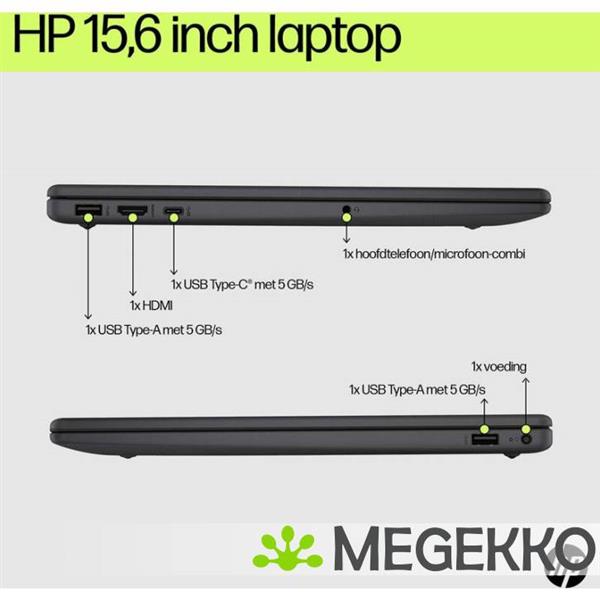 Grote foto hp 15 fd1086nd 15.6 core ultra 7 computers en software overige computers en software
