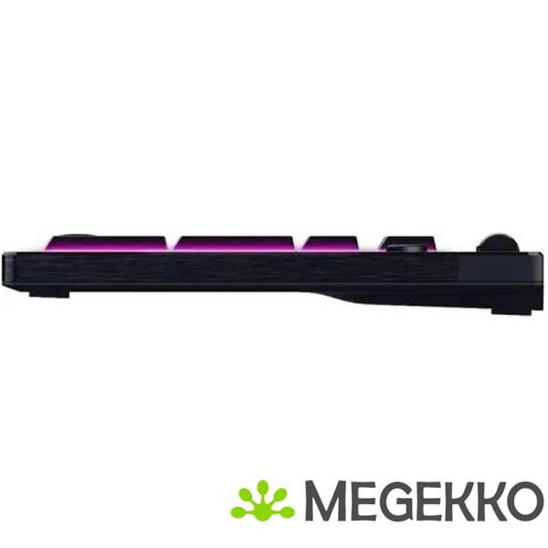 Grote foto razer blackwidow v4 low profile hyperspeed green clicky toetsenbord computers en software toetsenborden