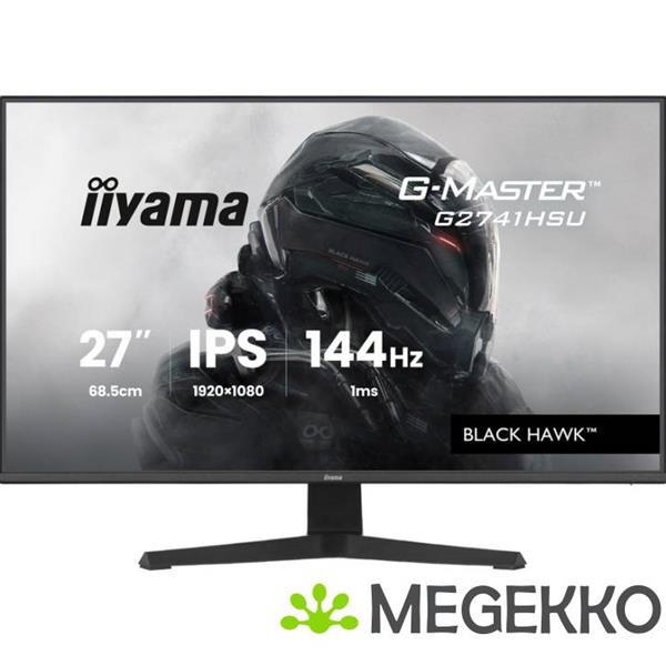 Grote foto iiyama g master g2741hsu b1 27 full hd ips 144hz gaming monitor computers en software overige computers en software
