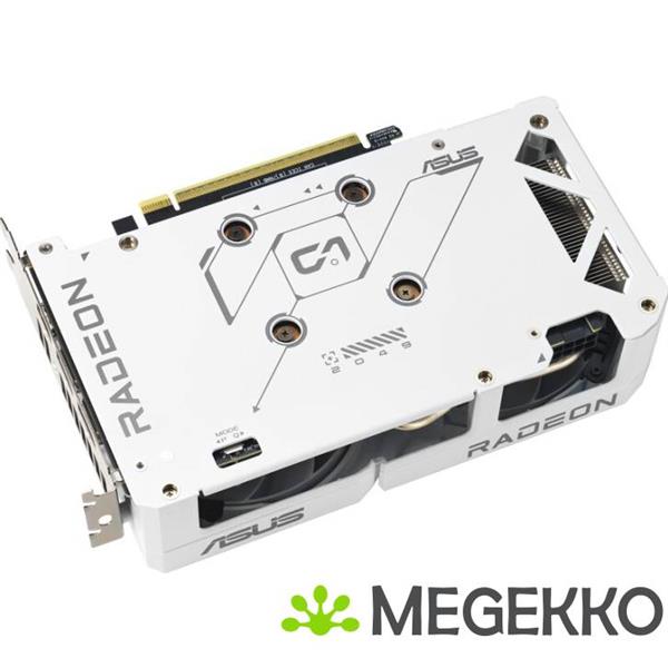 Grote foto asus dual radeon rx 9060 xt 16gb white computers en software videokaarten