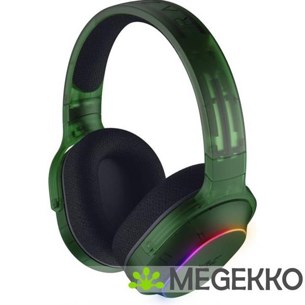 Grote foto razer barracuda x chroma phantom special edition transparant groen gaming headset audio tv en foto koptelefoons