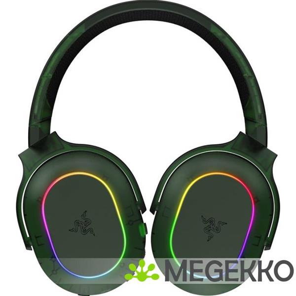 Grote foto razer barracuda x chroma phantom special edition transparant groen gaming headset audio tv en foto koptelefoons