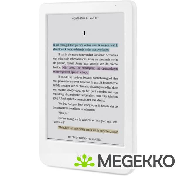 Grote foto kobo clara colour white e reader telecommunicatie tablets