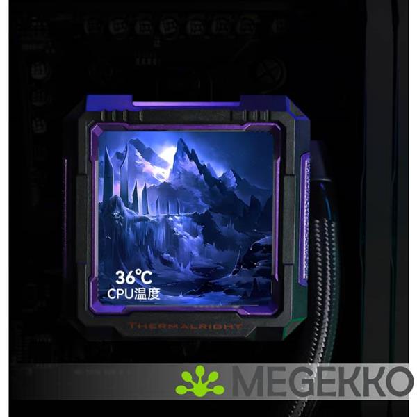 Grote foto thermalright frozen warframe pro 360 black argb computers en software overige computers en software