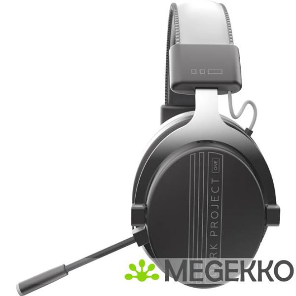 Grote foto dark project vexo wireless grey draadloze gaming headset audio tv en foto koptelefoons