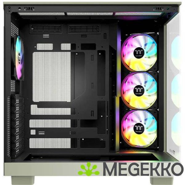 Grote foto thermaltake view 380 xl ws argb matcha green computers en software behuizingen en kasten