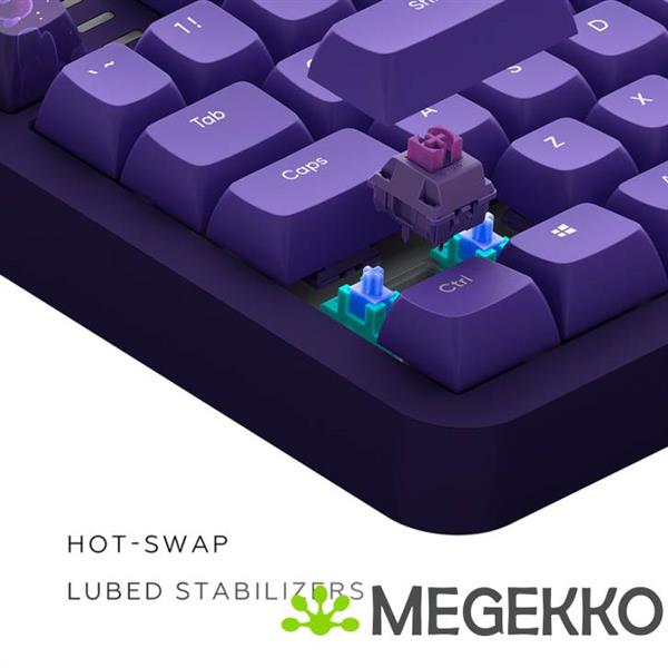 Grote foto dark project alu87b celestial tkl mechanisch gaming toetsenbord computers en software toetsenborden