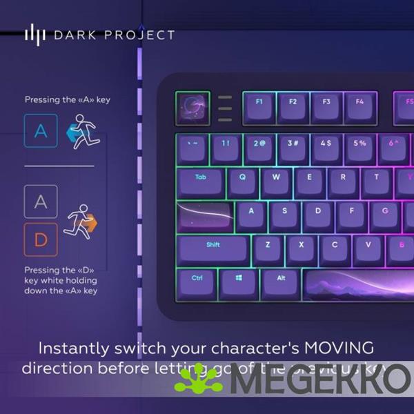 Grote foto dark project alu87b celestial tkl mechanisch gaming toetsenbord computers en software toetsenborden