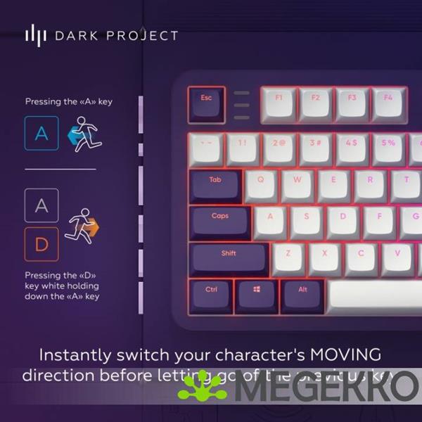 Grote foto dark project alu87a violet tkl bedraad mechanisch gaming toetsenbord computers en software toetsenborden