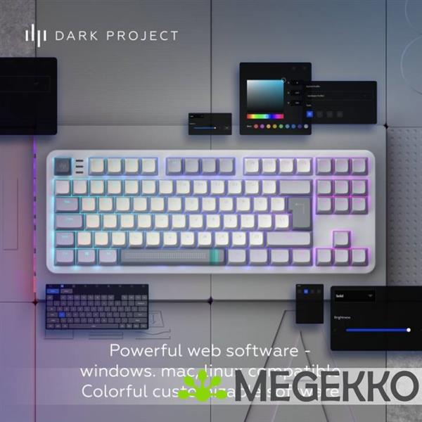 Grote foto dark project alu87a daylight tkl mechanisch gaming toetsenbord computers en software toetsenborden