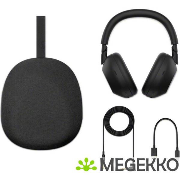 Grote foto sony wh 1000xm6 draadloos zwart audio tv en foto koptelefoons