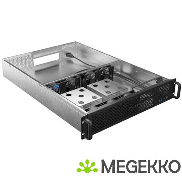 Grote foto lanberg sc01 6502 12b modulair serverchassis rack 2u 0 gb computers en software behuizingen en kasten
