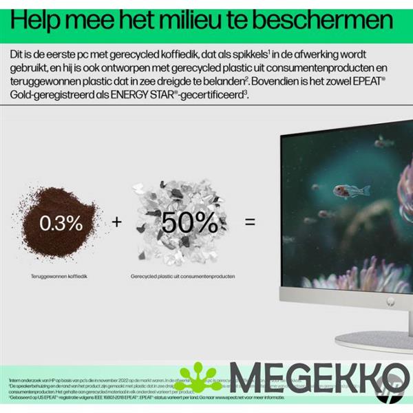 Grote foto hp 24 cr0057nd 24 core i5 all in one pc computers en software overige computers en software