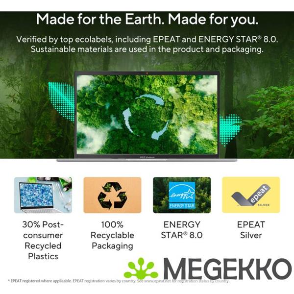 Grote foto asus vivobook 15 m1502ya bq650w 15.6 amd ryzen 7 computers en software overige computers en software