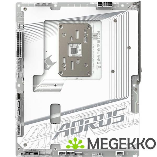 Grote foto gigabyte x870 aorus stealth ice computers en software moederborden