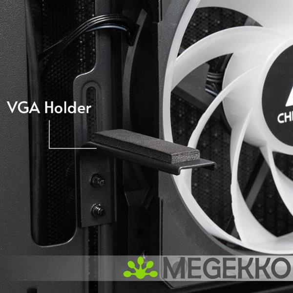 Grote foto chieftec gt 01b op vista midi tower zwart computers en software behuizingen en kasten