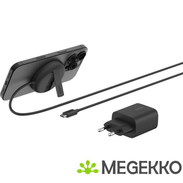 Grote foto belkin wia011kqbk oplader voor mobiele apparatuur headset smartphone zwart usb draadloos opladen sn audio tv en foto algemeen