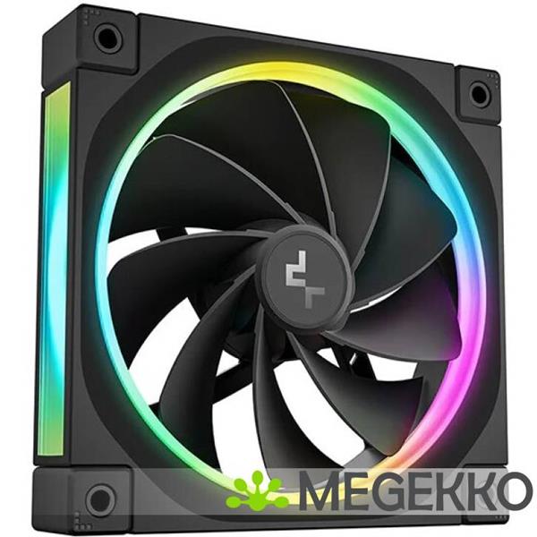 Grote foto deepcool fl12r computer behuizing ventilator 12 cm zwart 1 stuk s computers en software overige computers en software