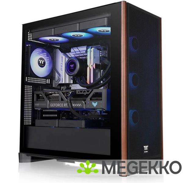 Grote foto thermaltake s370 ws black argb computers en software behuizingen en kasten