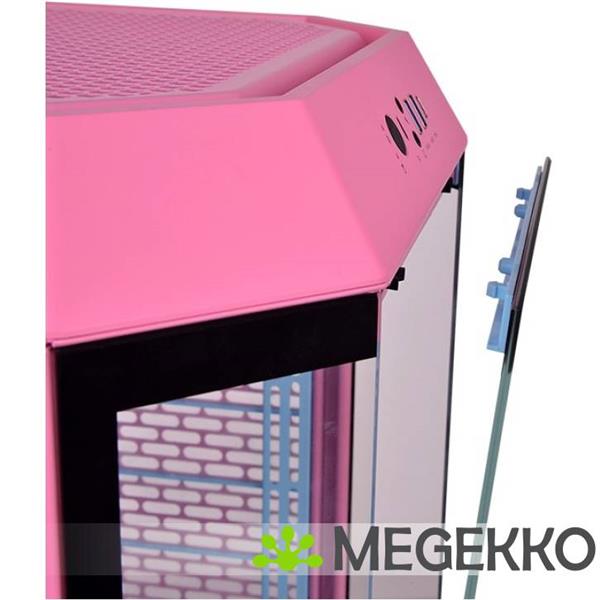 Grote foto thermaltake the tower 300 bubble pink computers en software behuizingen en kasten