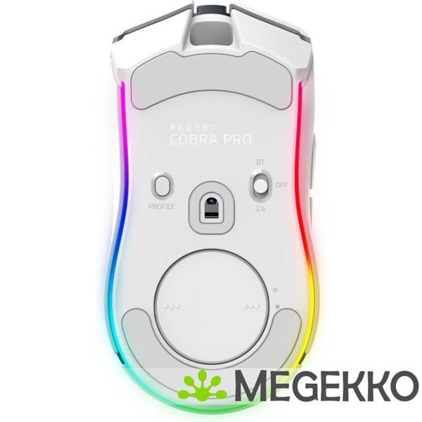 Grote foto razer cobra pro witte gaming muis computers en software overige computers en software