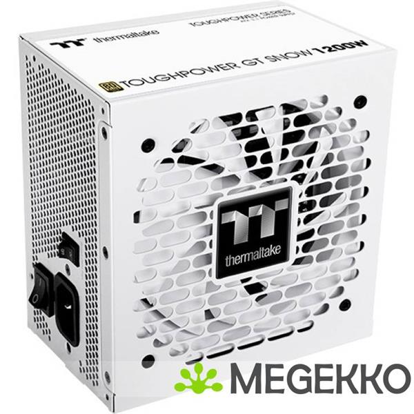 Grote foto thermaltake toughpower gt snow 1200w power supply unit 24 pin atx atx wit computers en software overige