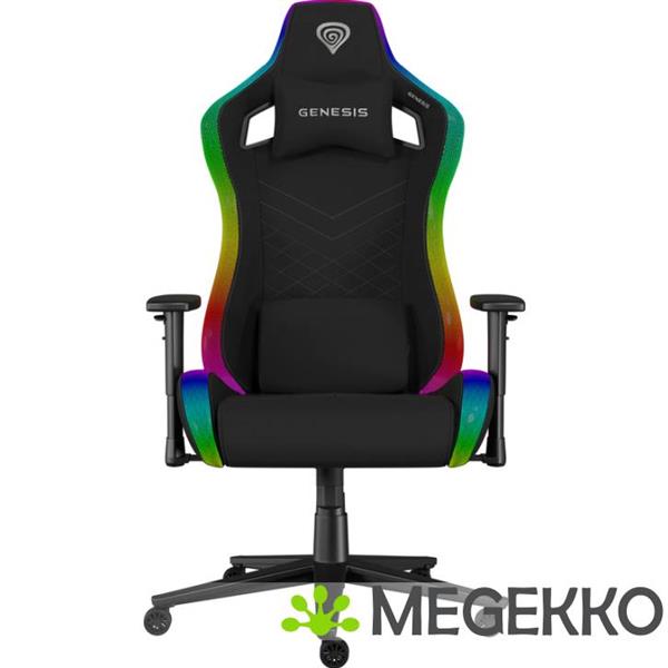 Grote foto genesis nfg 2247 gamestoel pc gamestoel gecapitonneerde zitting spelcomputers games overige merken