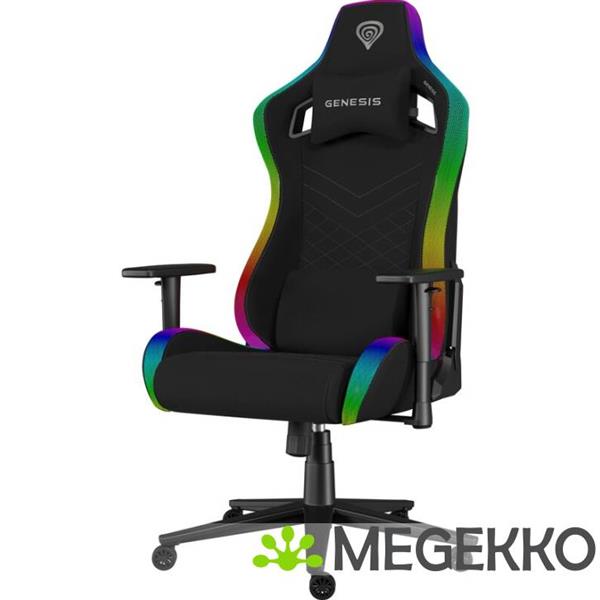 Grote foto genesis nfg 2247 gamestoel pc gamestoel gecapitonneerde zitting spelcomputers games overige merken