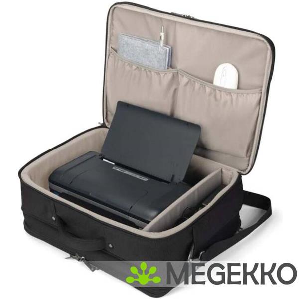 Grote foto dicota d32164 rpet laptoptas 43 9 cm 17.3 aktetas antraciet computers en software overige computers en software
