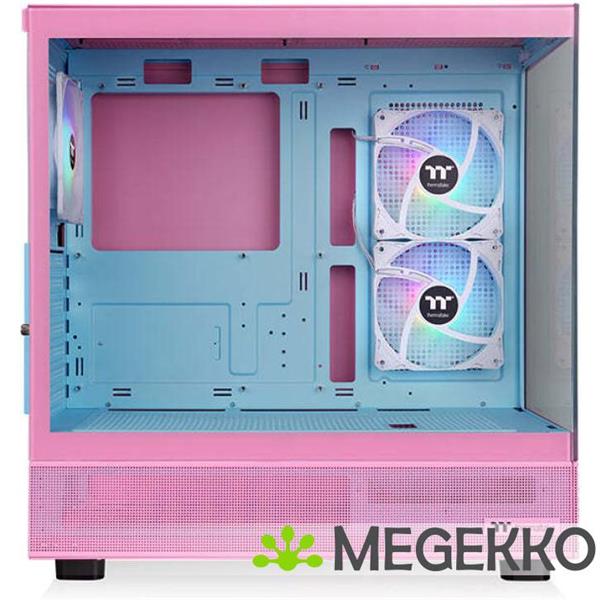 Grote foto thermaltake view 270 plus tg midi tower roze computers en software behuizingen en kasten