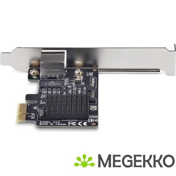 Grote foto startech.com 1 port 5g gigabit pcie ethernet adapter kaart 5g 2.5g 1g 100m 10m pci express netwerkk computers en software netwerkkaarten routers en switches