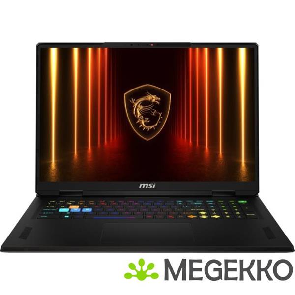 Grote foto msi vector 18 hx ai a2xwjg 636nl 18 core i9 rtx 5090 gaming laptop computers en software overige computers en software