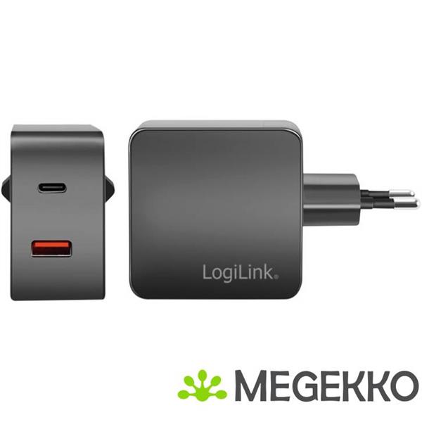 Grote foto logilink pa0310 oplader voor mobiele apparatuur universeel zwart ac snel opladen binnen computers en software overige